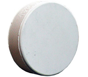 Puck Senior weiss ohne Aufdruck