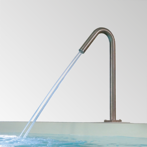 conZero Edelstahl Massage Dusche mit Anschlussset "Elektrisch"