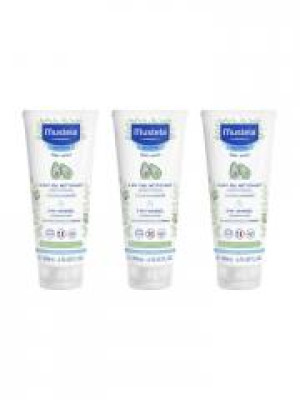 Mustela Gel Nettoyant 2en1 à l'Avocat Lot de 3 x 200 ml - Lot 3 x 200 ml