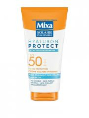 Mixa Hyaluron Protect Crème Solaire Hydratation 24H Invisible SPF50 50 ml - Tube 50 ml