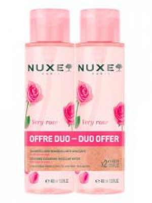 Nuxe Very rose Eau Micellaire Apaisante 3en1 Lot de 2 x 400 ml - Lot 2 x 400 ml