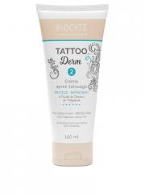 Biocyte Tatto Derm 2 Crème Après Tatouage Protège et Entretient 100 ml - Tube 100 ml
