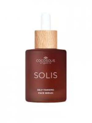 Cocosolis Self-Tanning Sérum Visage Autobronzant 50 ml - Flacon compte goutte 50 ml