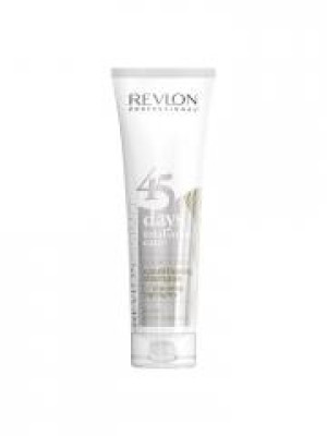 Revlon Professional 45 Days Revlonissimo Shampoing Cheveux Méchés, Blonds et Blancs 275 ml - Tube 275 ml