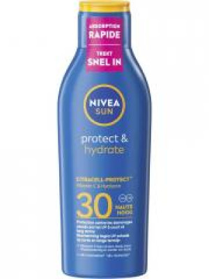 Nivea Sun Protect & Hydrate Lait Solaire Absorption Rapide SPF30 200 ml - Flacon 200 ml