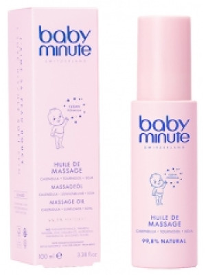 Skin Minute BODY' minute Huile de Massage Calendula Baby Minute
