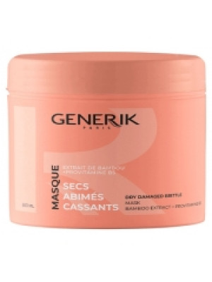 Masque Cheveux Secs Abîmés Cassants Generik 500ml