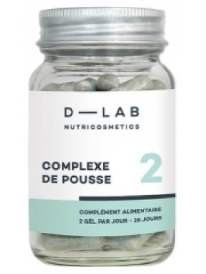 Compléments Alimentaires Complexe de Pousse D-Lab Nutricosmetics 1 mois