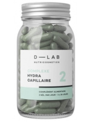 Compléments Alimentaires Complexe Hydra Capillaire D-Lab Nutricosmetics 3 mois