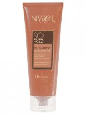 Niwel Beauty So Frizz Huile de Shampoing Cheveux Naturels Crépus à Frisés 250 ml - Tube 250 ml