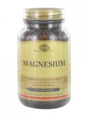 Solgar Magnesium 100 Comprimés - Pot 100 comprimés