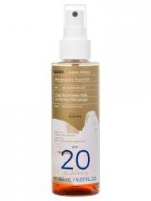 Korres Aegean Bronze Huile Bronzante Intense SPF20 150 ml - Flacon-Vaporisateur 150