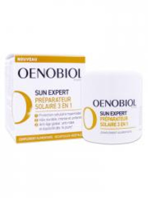 Oenobiol Sun Expert Préparateur Solaire 3en1 30 Capsules - Pot 30 capsules