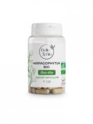 Belle & Bio Harpagophytum Bio 120 Gélules - Pot 120 gélules