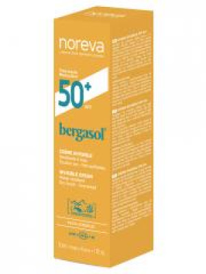 Noreva Bergasol Expert Crème Fini Invisible SPF50+ 50 ml - Tube 50 ml