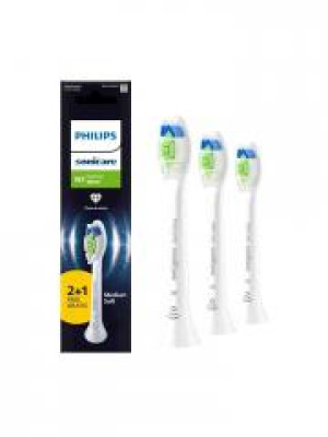Philips Sonicare W2 Optimal White HX6063/87 3 Têtes de Brosse de Rechange - Etui 3 têtes de rechange dont 1 offerte