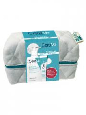 CeraVe Gel Moussant Anti-Imperfections 236 ml + Soin Concentré Anti-Imperfections 40 ml - Trousse 2 produits