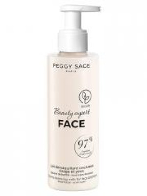 Peggy Sage Beauty Expert Face Lait Démaquillant Onctueux 200 ml - Flacon-Pompe 200 ml