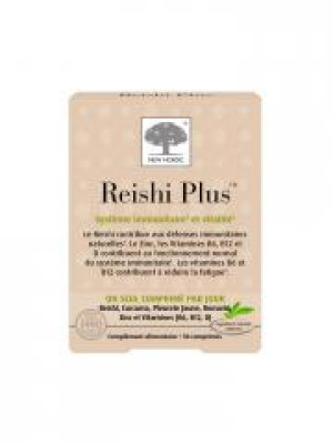 New Nordic Reishi Plus 30 Comprimés - Boîte 30 comprimés
