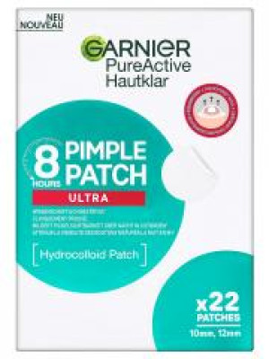 Garnier PureActive Pimple Patch Ultra 22 Patchs Hydrocolloïdes - Boîte 22 patchs