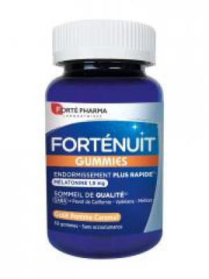 Forté Pharma Forté Nuit Gummies Mélatonine 1,9 mg 30 Gummies - Pot 30 gommes