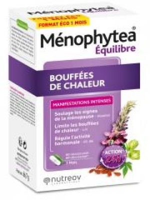 Nutreov Ménophytea Equilibre Bouffées de Chaleur 120 Gélules - Boîte 120 gélules