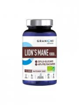 Granions Lion's Mane 1000 mg Bio 90 Gélules - Pot 90 gélules