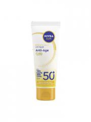 Nivea Sun UV Face Anti-Âge Q10 Solaire SPF50+ 50 ml - Tube 50 ml