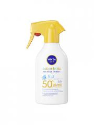 Nivea Sun Sensitive Protect Babies & Kids Spray Solaire SPF50+ 250 ml - Flacon pulvérisateur 250 ml