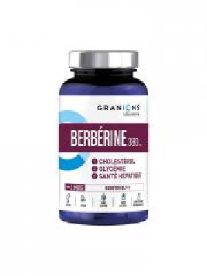 Granions Berbérine 380 mg 60 Gélules - Pot 60 gélules