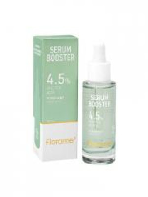Florame Sérum Booster Purifiant 4,5% Zinc PCA Actif Bio 30 ml - Flacon compte goutte 30 ml