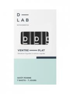 D-Lab Nutricosmetics Ventre Plat 7 Shots - Boîte 7 shots de 10 ml