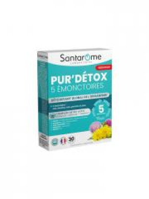 Santarome Pur'Détox 5 Émonctoires 30 Gélules - Boîte 30 gélules