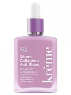 Krème Sérum Collagène Anti-Rides Bio 30 ml - Flacon compte goutte 30 ml