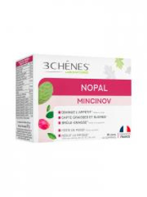 Les 3 Chênes Nopal Mincinov 60 Comprimés - Boîte 60 comprimés