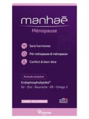 Vitavea Manhaé Ménopause 90 Capsules - Boîte 90 capsules