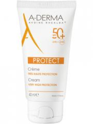 A-DERMA Protect Crème Très Haute Protection SPF50+ 40 ml - Tube 40 ml