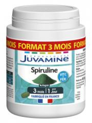Juvamine Spiruline 90 Comprimés - Boîte 90 comprimés
