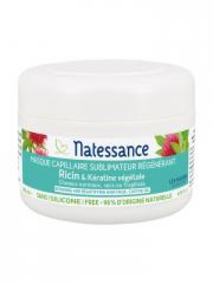 Natessance Masque Capillaire Ricin 200 ml - Pot 200 ml