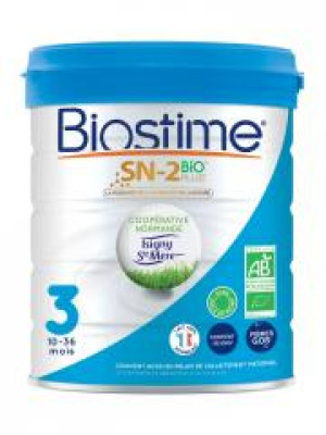 Biostime SN-2 Bio Plus 3ème Âge de 10 à 36 Mois 800 g - Pot 800 g