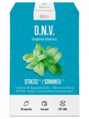Léro DNV Stress et Sommeil 30 Capsules - Boîte 30 capsules