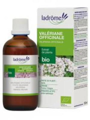 Ladrôme Extrait de Plante Bio Valériane Officinale 100 ml - Flacon 100 ml