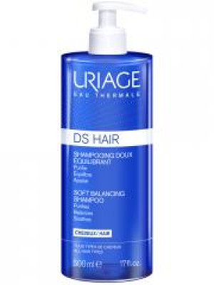 Uriage DS HAIR Shampoing Doux Équilibrant 500 ml - Flacon-Pompe 500 ml