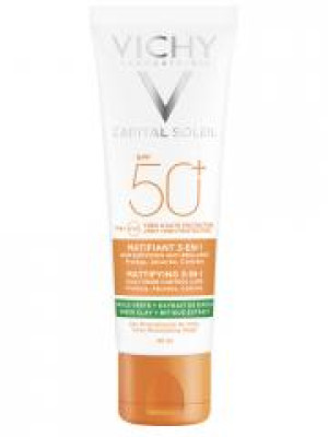 Vichy Capital Soleil Matifiant 3en1 SPF50+ 50 ml - Tube 50 ml