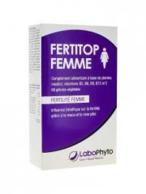 Labophyto Fertitop Femme 60 Gélules Végétales - Boîte 60 gélules végétales
