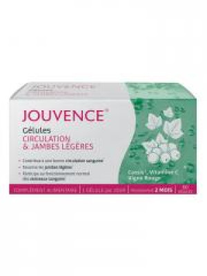 Jouvence Gélules Circulation et Jambes Légères 60 Gélules - Boîte 60 gélules