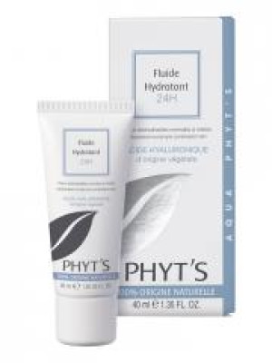 Aqua Phyt's Fluide Hydratant 24H Bio 40 ml - Tube 40 ml