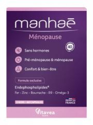 Vitavea Manhaé Ménopause 60 Capsules - Boîte 60 capsules