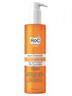 RoC Multi Correxion Renouveau + Éclat Correxion Gel Nettoyant 177 ml - Flacon-Pompe 177 ml