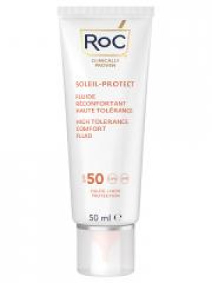 RoC Soleil-Protect Fluide Haute Tolérance Réconfortant SPF50 50 ml - Tube 50 ml